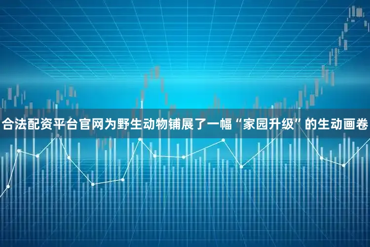 合法配资平台官网为野生动物铺展了一幅“家园升级”的生动画卷